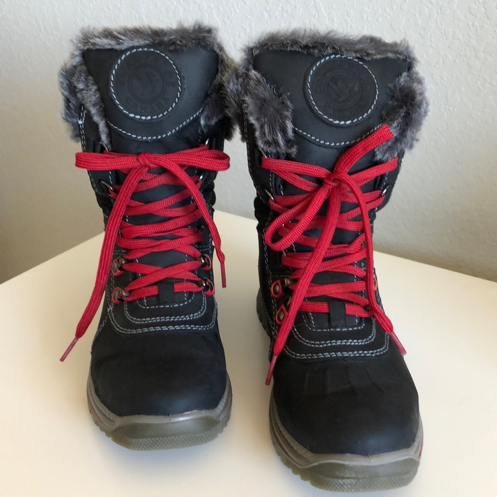 Santana Canada Faux Fur Waterproof Boots (Womens 7)